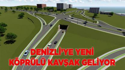 Denizli Gümüşler Bulvarı 'na köprülü kavşak yapılacak