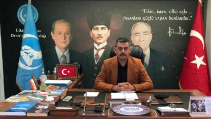 SOLAK: “19 MAYIS, BİR DİRİLİŞİN VE YENİDEN DOĞUŞUN GÜNÜDÜR”