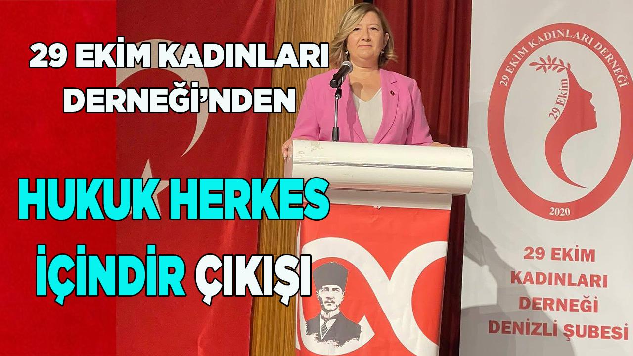 29 Ekim Kadınları Derneği'nden Mahkeme kararına tepki