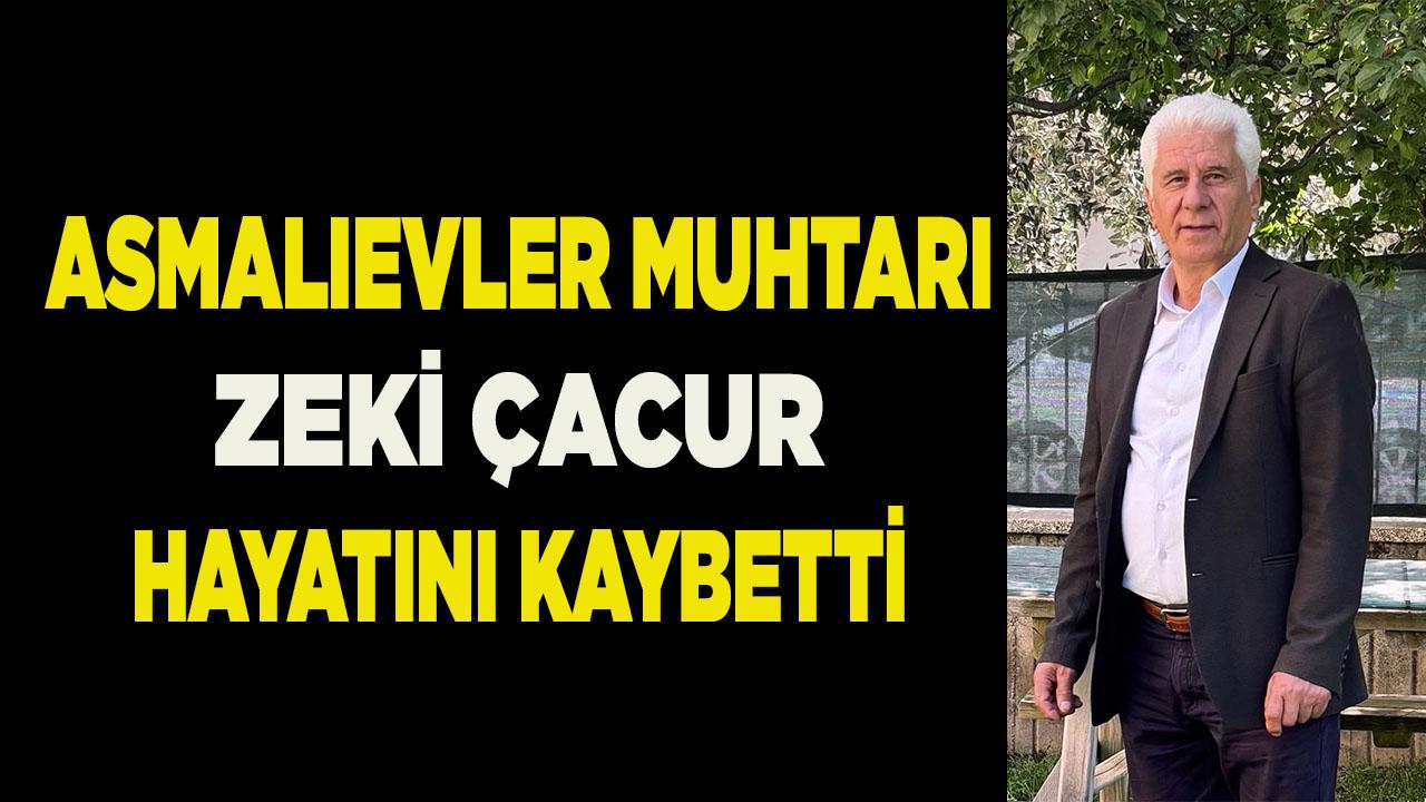 Asmalıevler Mahallesi Muhtarı hayatını kaybetti