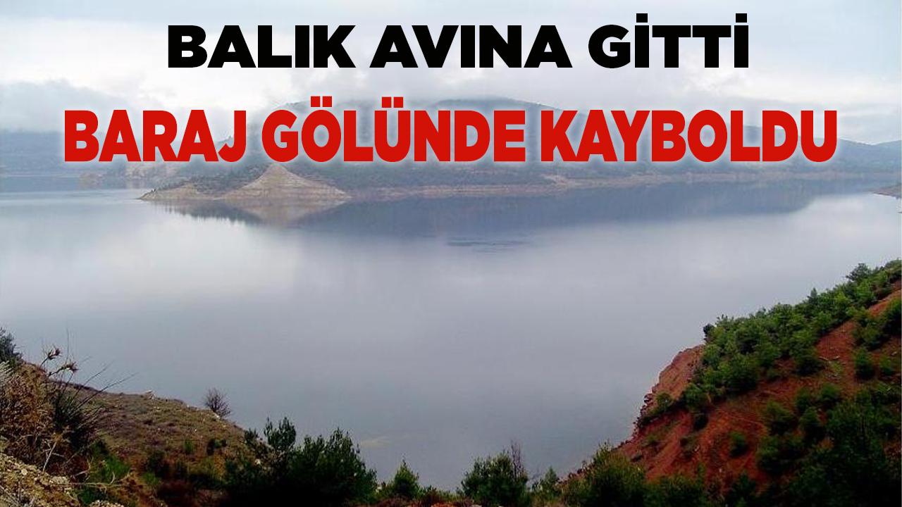 Balık avı faciası Baraj gölünde kayboldu
