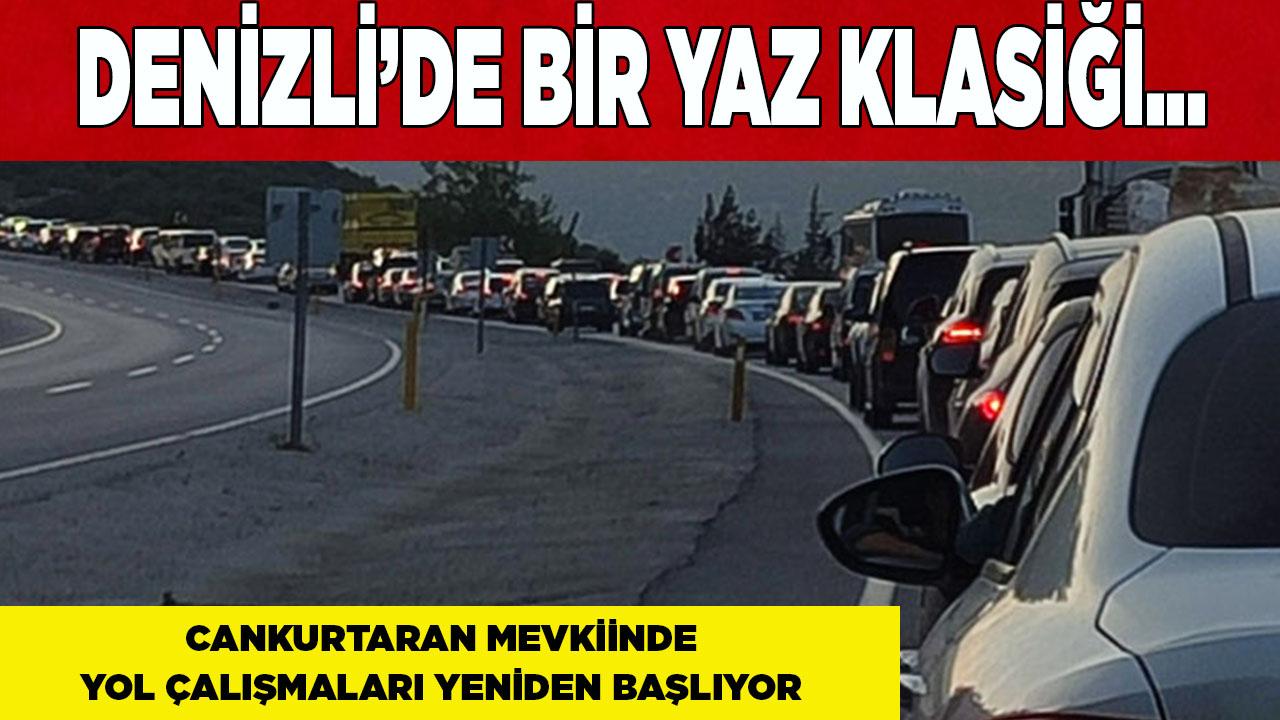 Denizli Antalya Yolu Yenileniyor