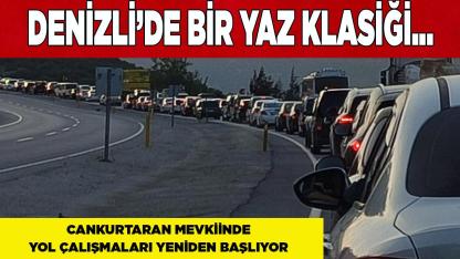 Denizli Antalya Yolu Yenileniyor