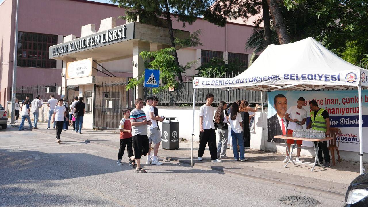 Denizli Büyükşehir’den LGS’ye giren öğrencilere tam destek