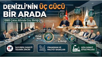 Denizli Ekonomi Kurmayları Ortak Akılla Toplandı