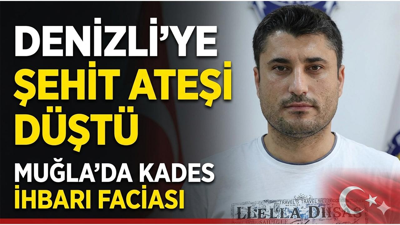 Denizli Yasta Şehit Polis Son Yolculuğuna Uğurlanacak