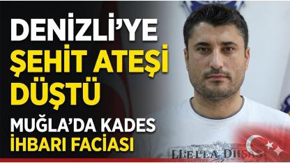 Denizli Yasta Şehit Polis Son Yolculuğuna Uğurlanacak