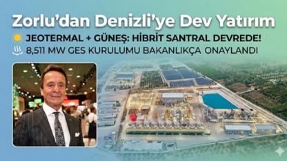 Denizli’de dev hibrit enerji tesisi üretime başladı