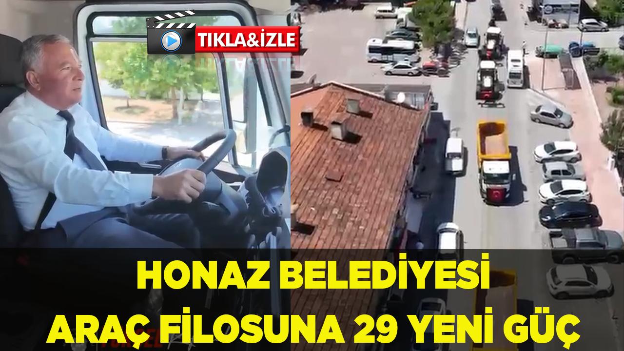 Honaz Belediyesi Araç Filosuna 29 Yeni Güç