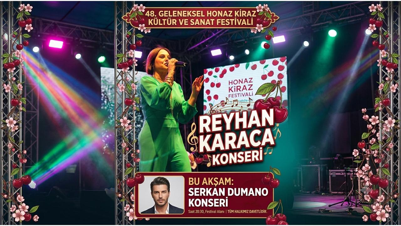 Honaz Festivalinde Reyhan Karaca Rüzgarı