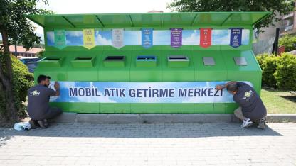 PAMUKKALE’DE MOBİL ATIK GETİRME MERKEZLERİ YENİLENİYOR