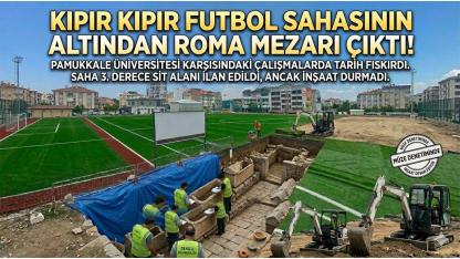 Sahadan Tarih Çıktı İnşaat Durmadı