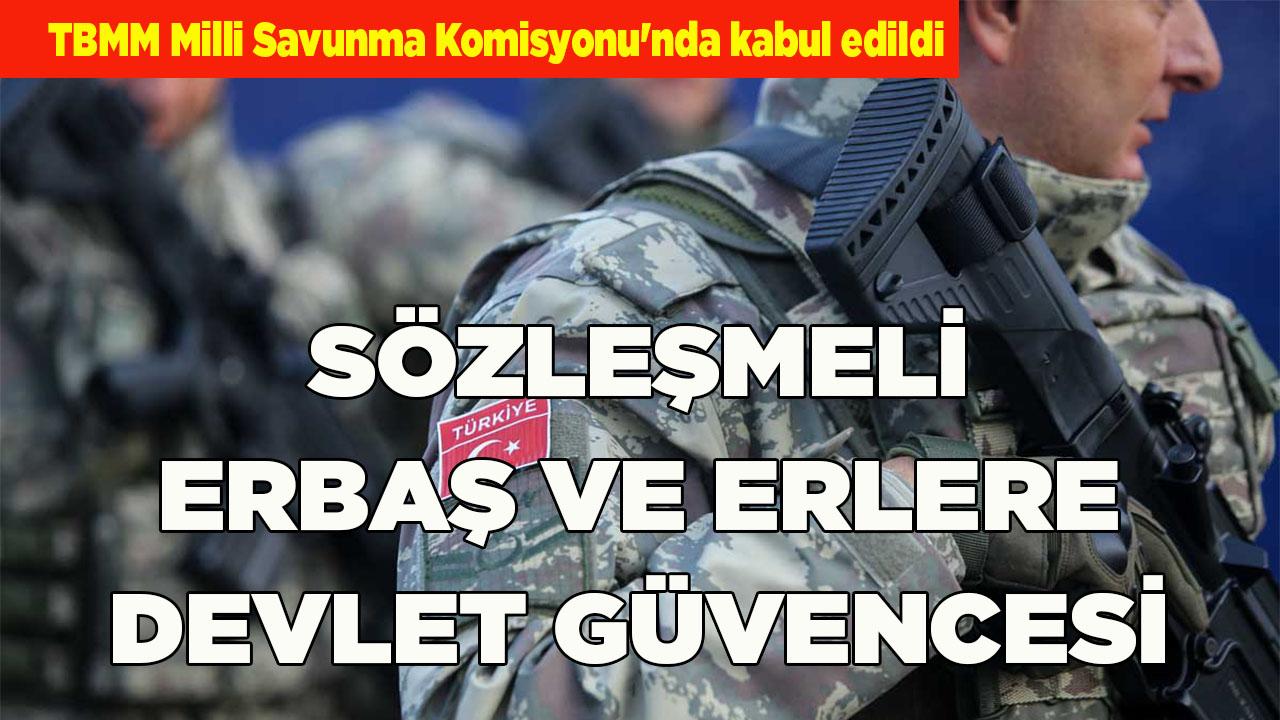 Sözleşmeli erler için kamuda yeni dönem başlıyor