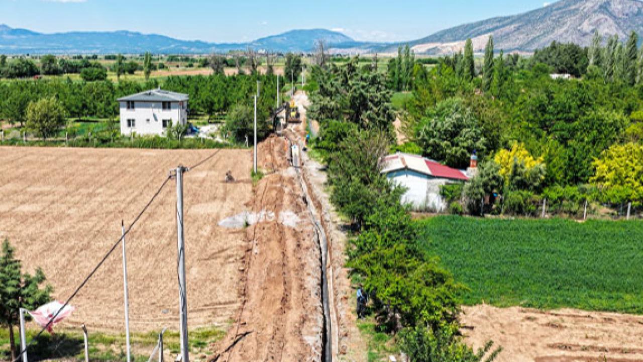 Tavas’ın içme suyu altyapısına 141 milyon TL’lik yatırım