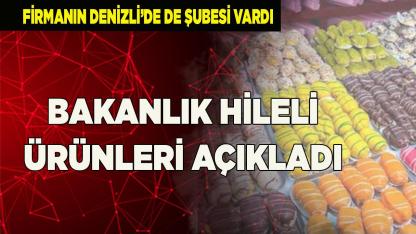 Bakanlık Hileli Ürünleri Açıkladı