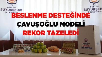 Beslenme Desteğinde Çavuşoğlu Modeli Rekor Tazeledi