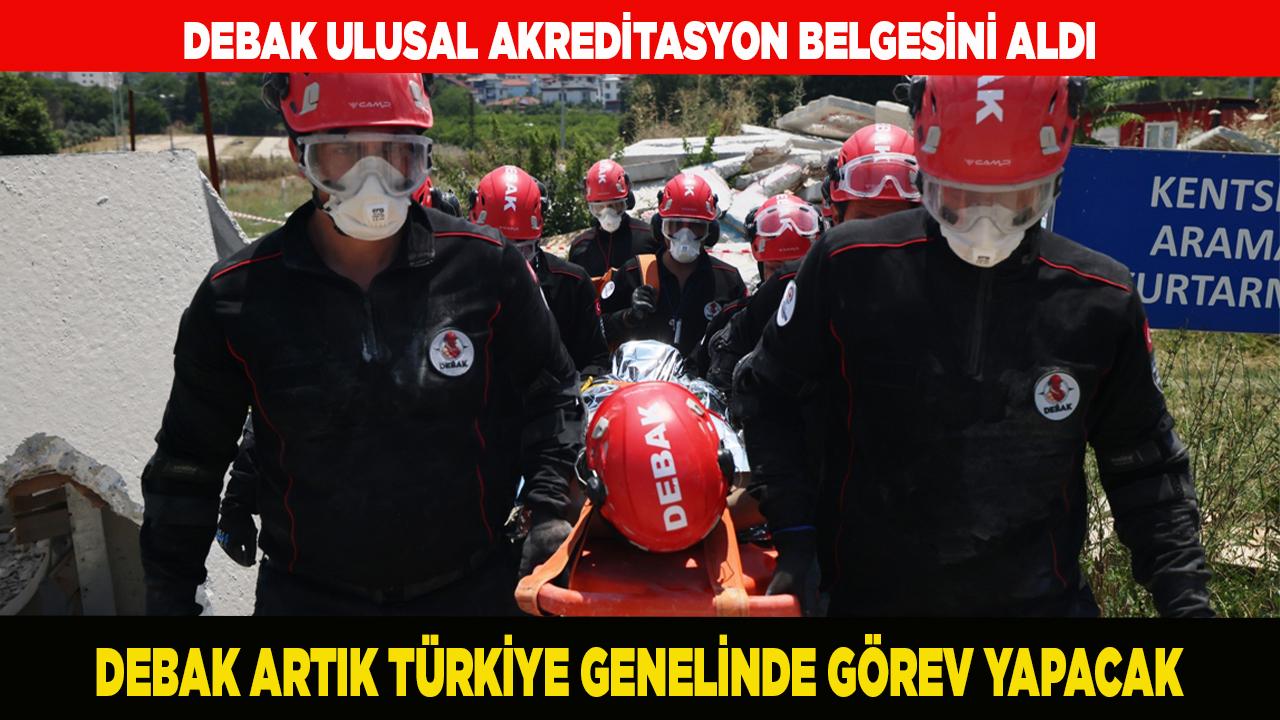 DEBAK Ulusal Akreditasyon Belgesini Aldı