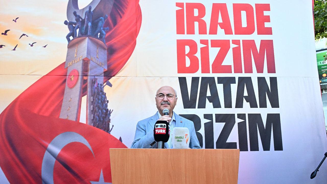 Denizli 15 Temmuz Anma Çadırı Açıldı