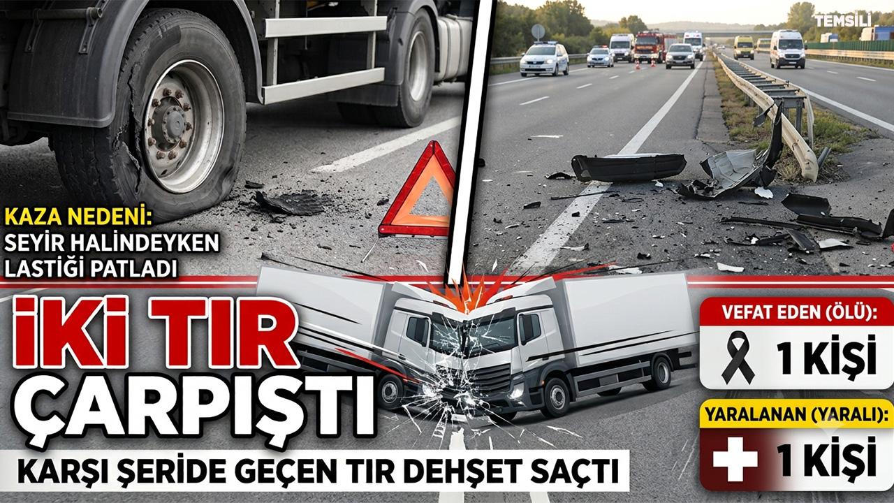 Denizli Çevre Yolunda Feci Tır Kazası Can Aldı