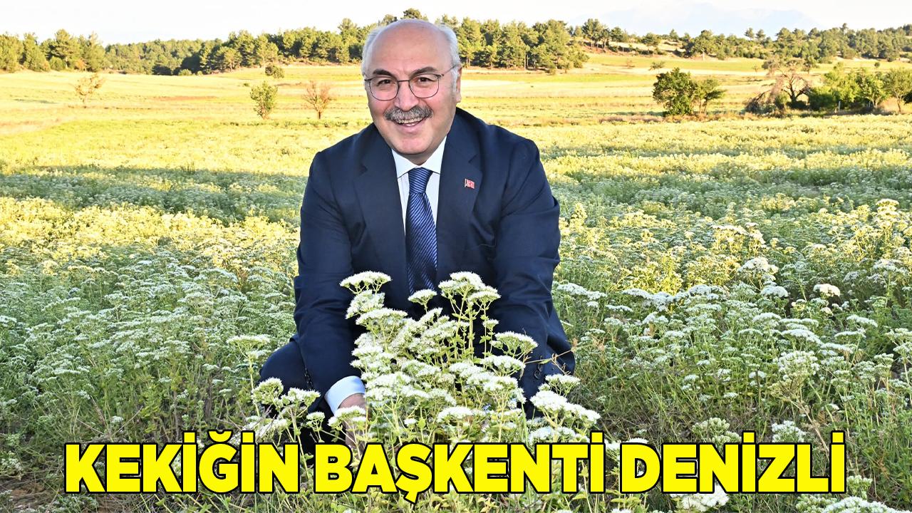 Denizli kekiğin başkenti unvanını taçlandırıyor.