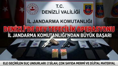 Denizli merkezli tefecilik operasyonunda flaş tutuklamalar