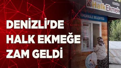 Denizli'de Halk Ekmeğe Zam Geldi