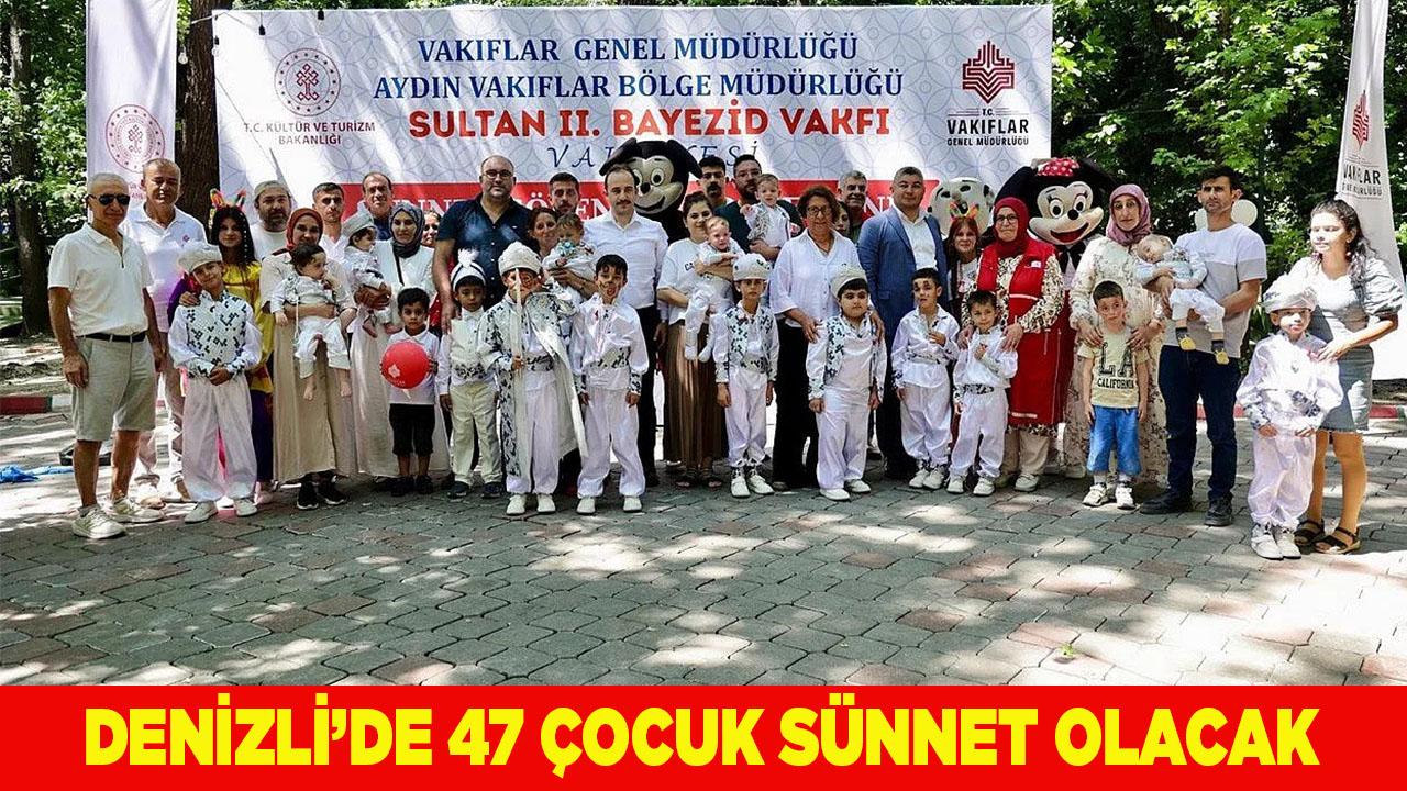 Denizli'de Tarihi Vakfiyenin İzinde Geleneksel Sünnet Şöleni