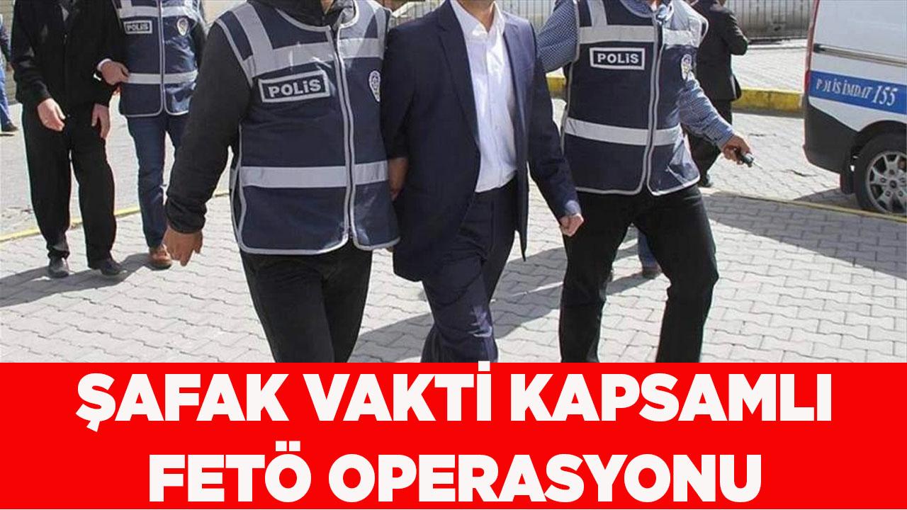 Denzli'de Şafak Vakti Kapsamlı FETÖ Operasyonu