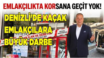 Denizli'de Emlakçılıkta Korsana Geçit Yok
