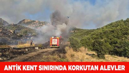Hierapolis Antik Kent Sınırında Korkutan Alevler
