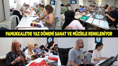 PAMUKKALE’DE YAZ DÖNEMİ SANAT VE MÜZİKLE RENKLENİYOR