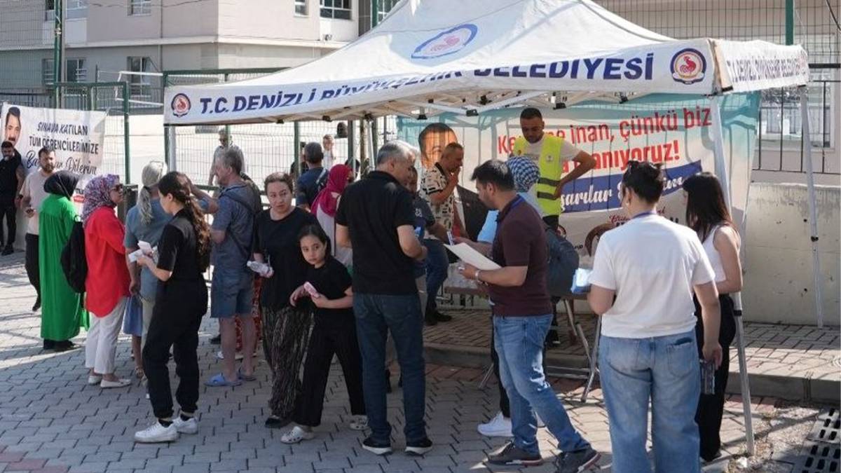 Denizli Büyükşehir’den LGS’ye giren öğrencilere tam destek