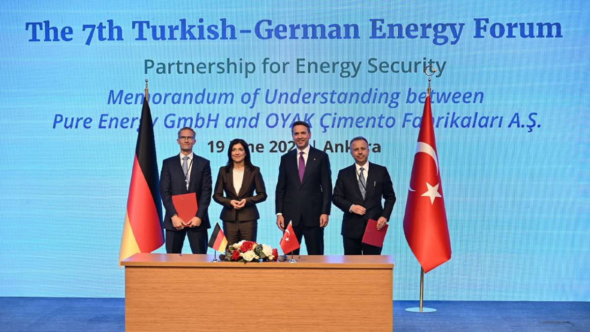 OYAK Çimento ve Pure Energy’den stratejik ortaklık