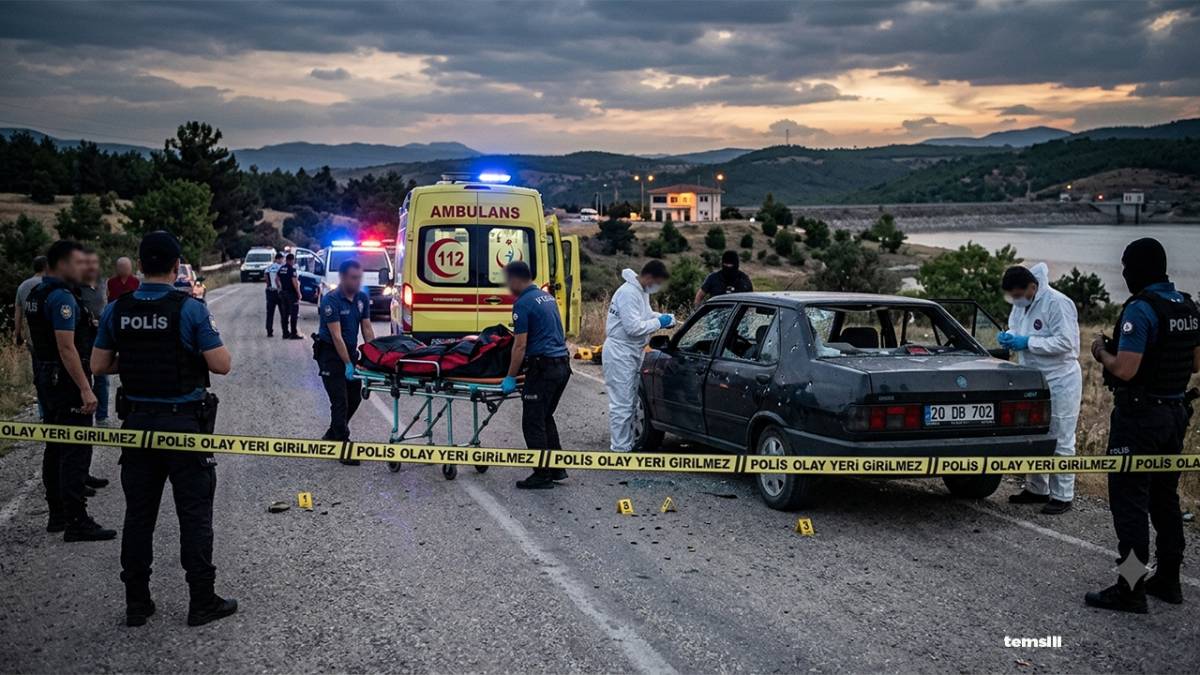 Denizli'de Husumet Kavgası 1 ölü, 3 yaralı