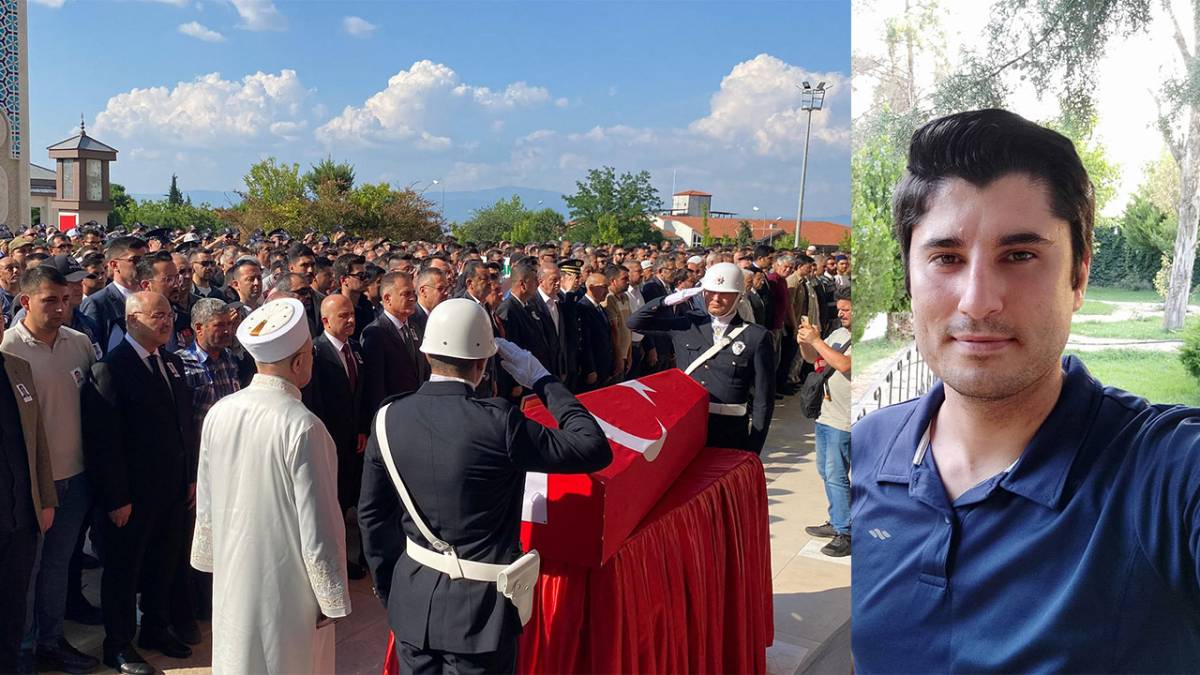 Şehit Polis Memuru Tayfun Baş Son Yolculuğuna Uğurlandı
