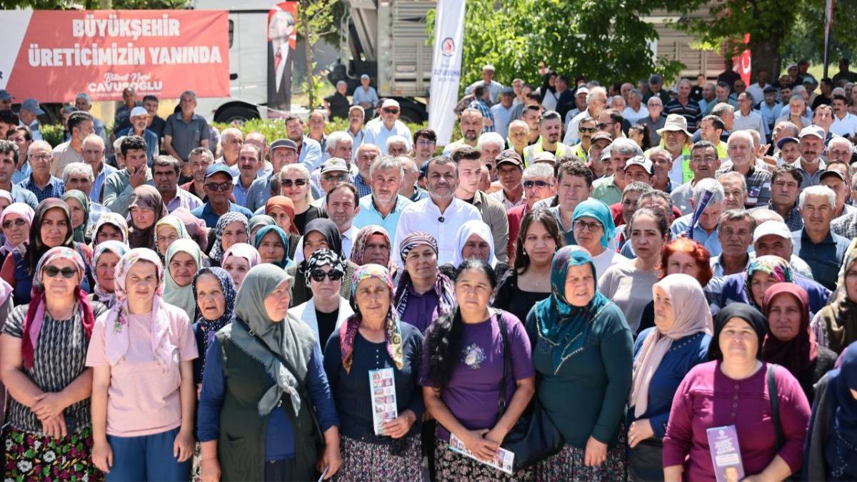 Yetiştiricinin alın terine Büyükşehir güvencesi