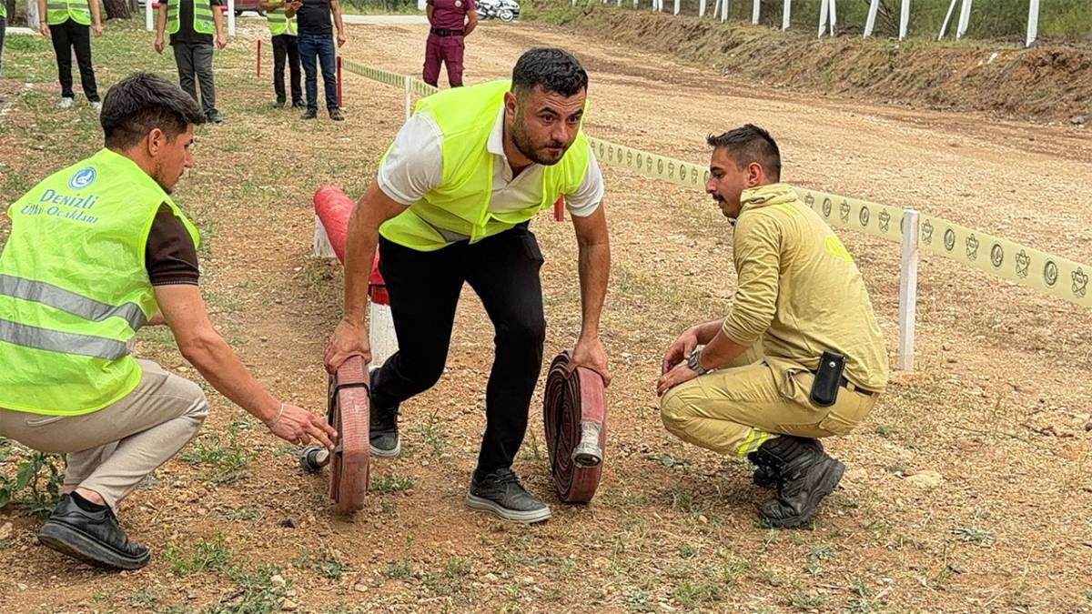 “Korkut” Afet Biriminden yangınla mücadele tatbikatı
