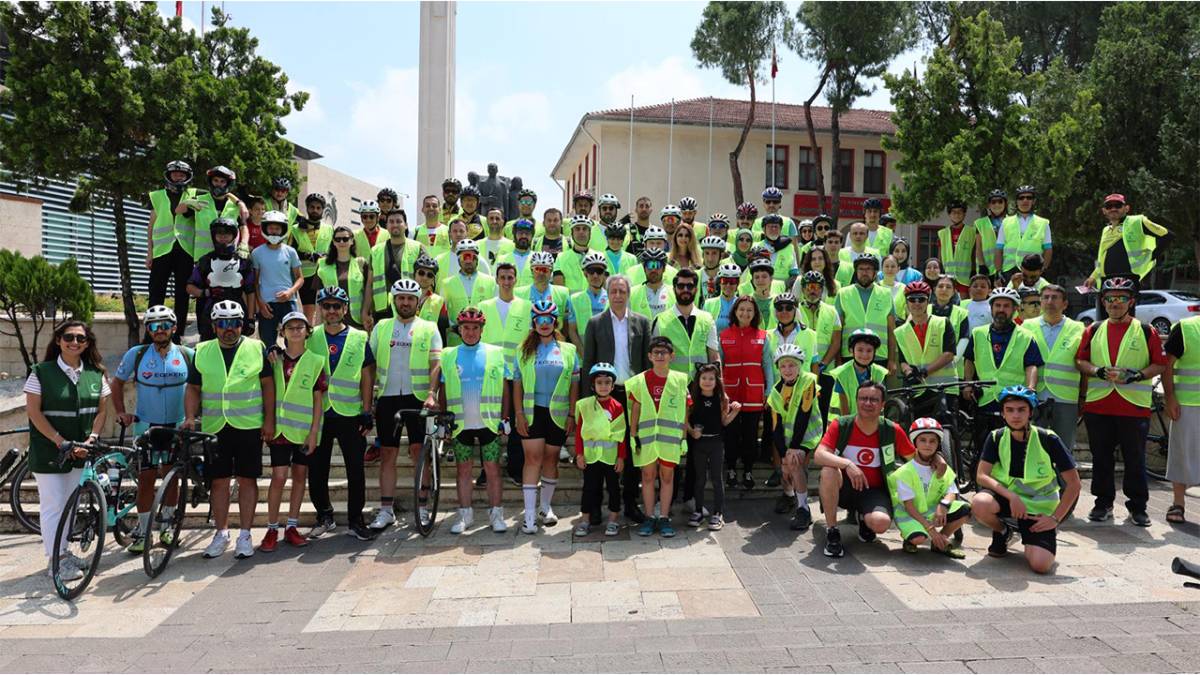 Yeşilay Bisiklet Turu Denizli’de Düzenlendi