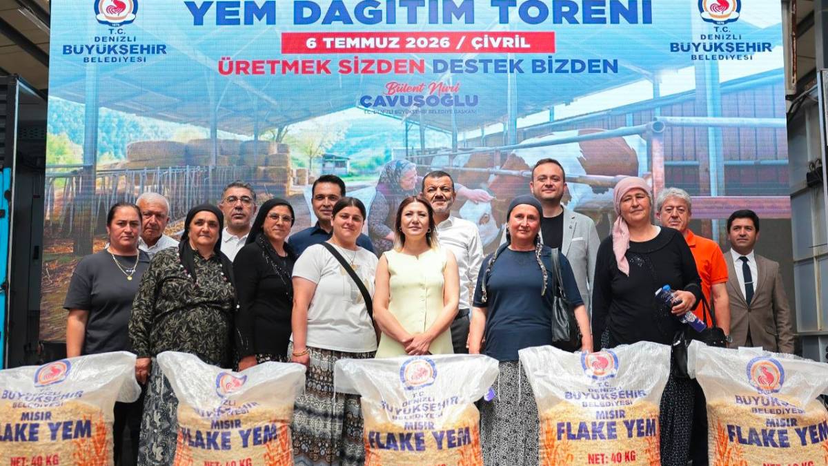 Büyükşehir’in Yem Desteği Projesi üreticiye can suyu oldu