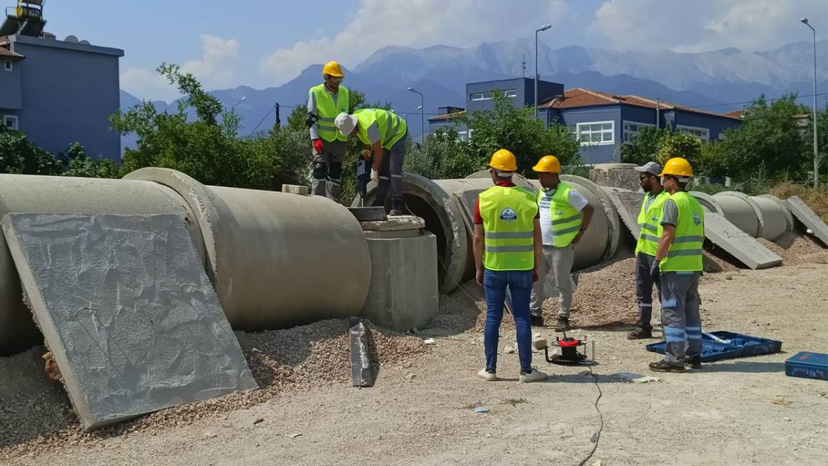 MERKEZEFENDİ EĞİTİM ALANI’NDA AFETLERE HAZIRLIK SÜRÜYOR