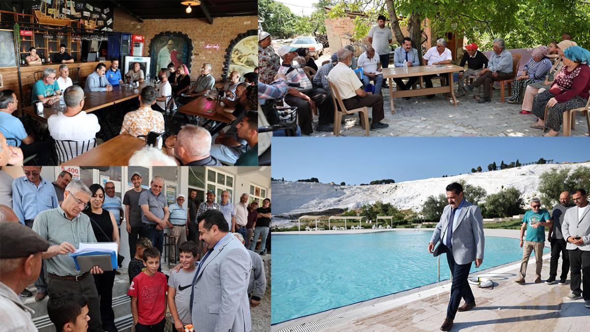 BAŞKAN ERTEMUR: “PAMUKKALE’DE UZAK-YAKIN KAVRAMI BİTECEK