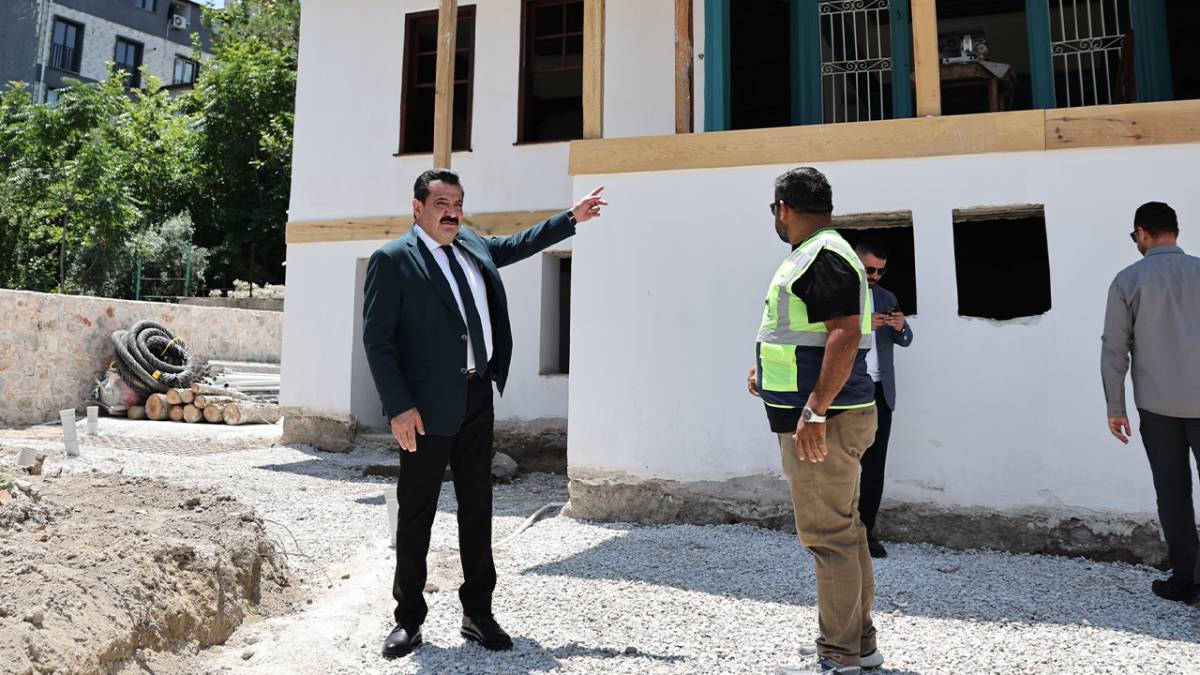 Tarihi Konak Abalı Evi’nin Restorasyonunda Sona Gelindi