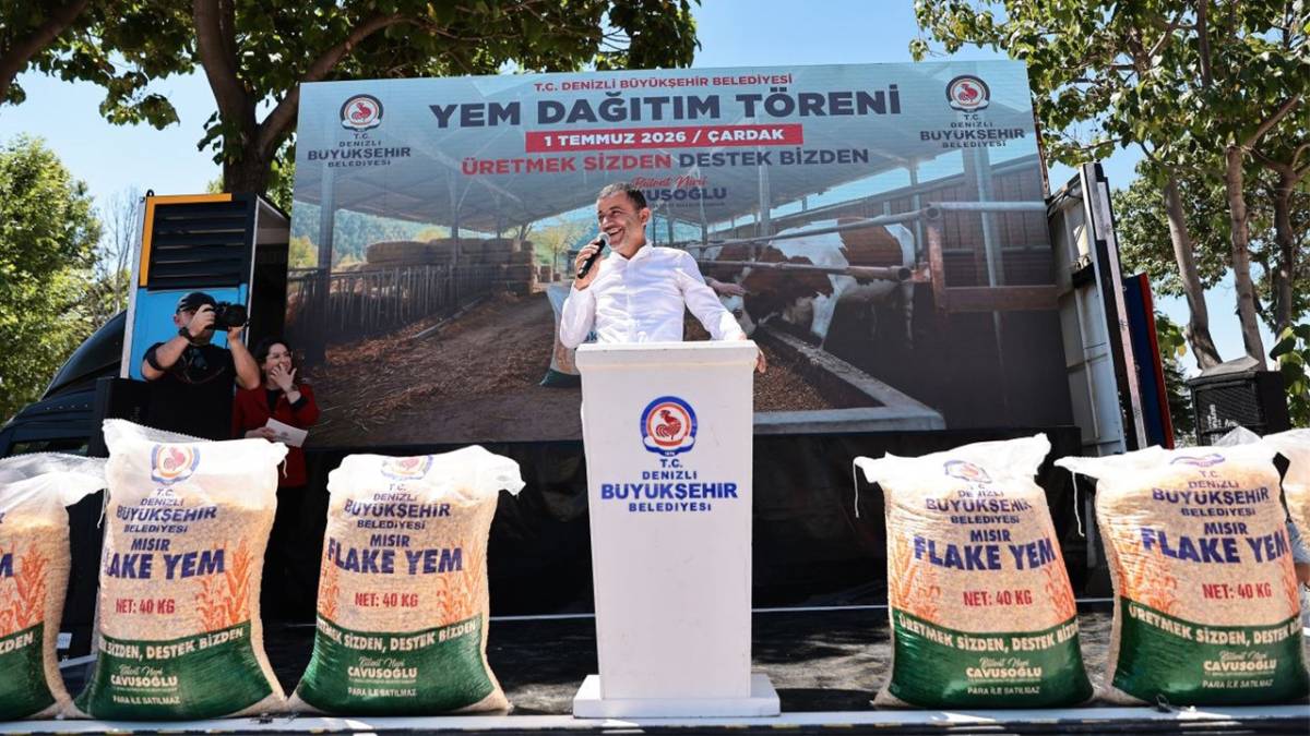 Büyükşehir’in Yem Desteği Projesi üreticiye can suyu oldu