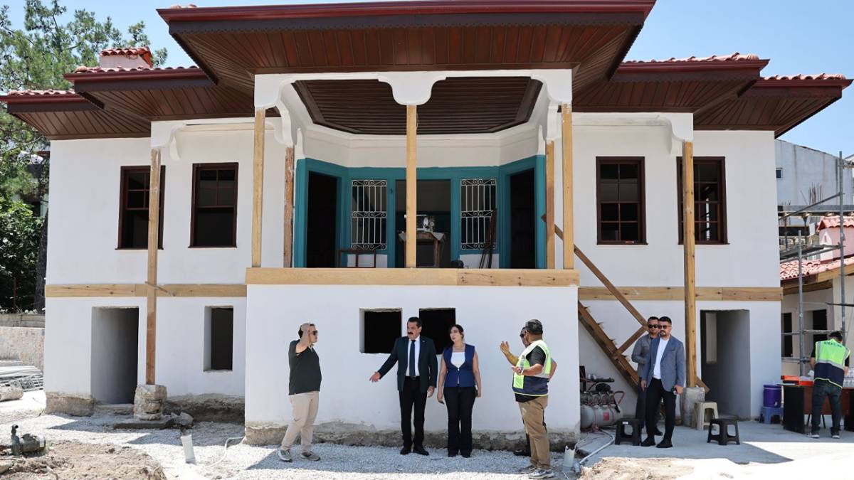 Tarihi Konak Abalı Evi’nin Restorasyonunda Sona Gelindi
